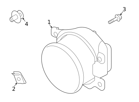 Fog Lamps for 2023 Subaru Crosstrek #1