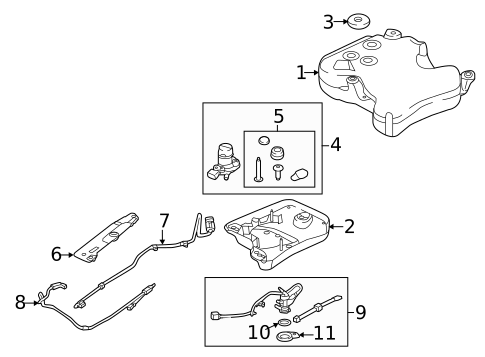 Emission Components for 2015 Volkswagen Jetta #1