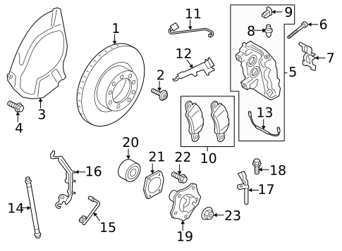 Front Brakes for 2024 Porsche 718 Cayman #10