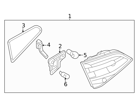Tail Lamps for 2017 Audi A4 allroad #2