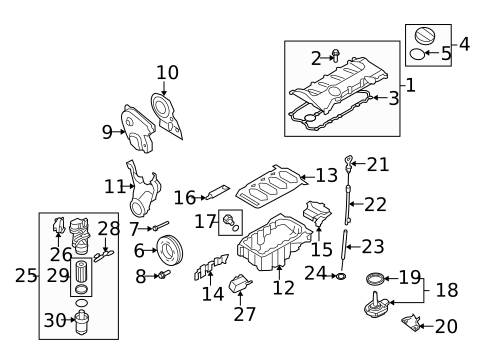 Engine Parts for 2009 Audi TTS Quattro #1