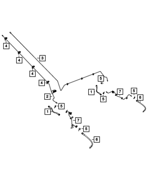 Hydraulic Control Unit, Brake Tubes and Hoses for 2018 Fiat 500 #1