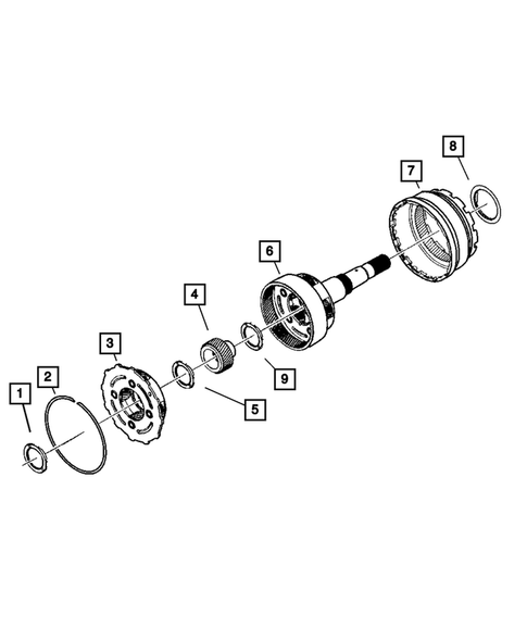 Gear Train for 2004 Dodge Ram 2500 #3