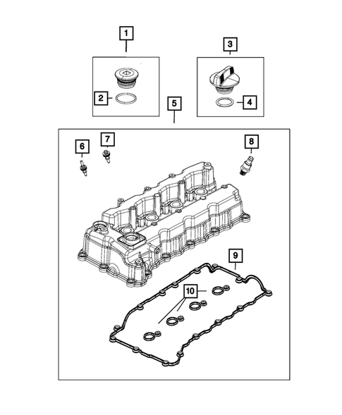 Cylinder Head for 2015 Jeep Cherokee #3