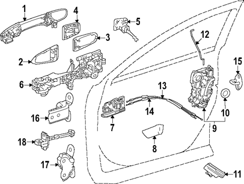Front Door for 2024 Subaru Solterra #2