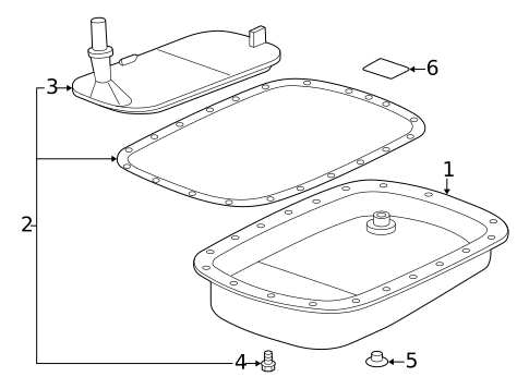 Transmission Components for 2005 BMW Z4 #0