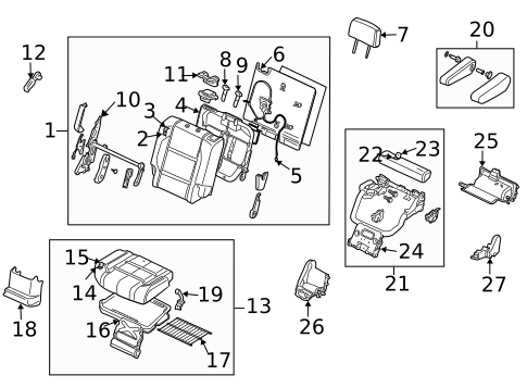 Second Row Seats for 2015 Nissan Armada #0