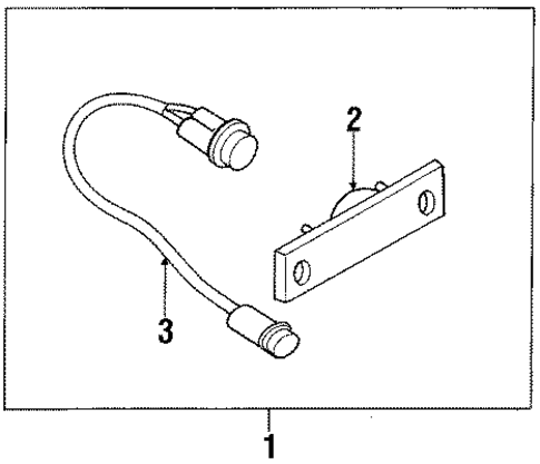 Side Marker Lamps for 1988 Mazda MX-6 #0
