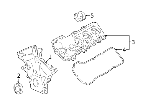 Engine for 2019 Ford Flex #1