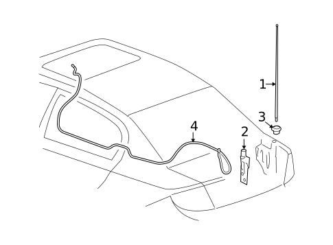 Antenna & Radio for 2009 Pontiac G5 #0