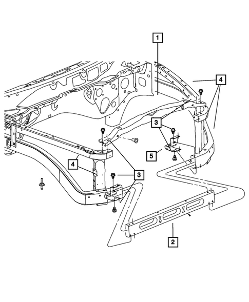 Radiator and Related Parts; Charge Air Cooler for 2010 Dodge Ram 3500 #5