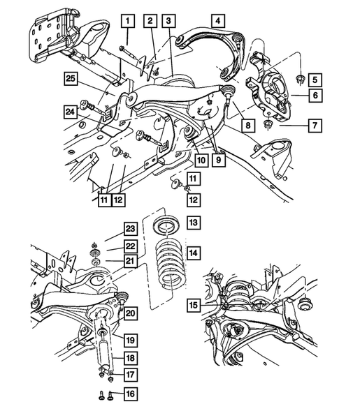 Front Suspension for 2006 Dodge Ram 1500 #0