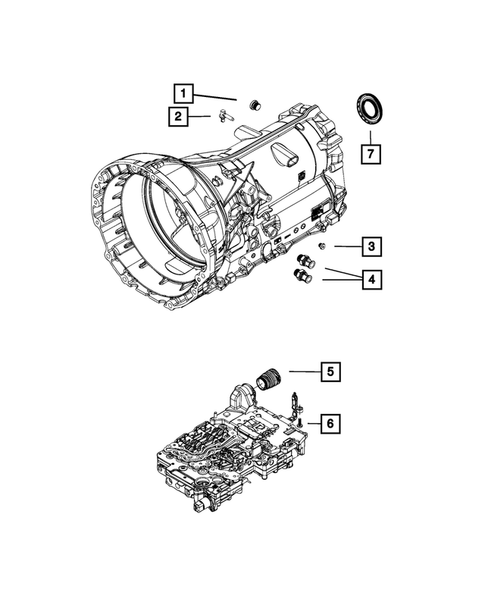 Case and Related Parts for 2022 Jeep Gladiator #6