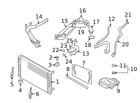 Powertrain Control for 2005 Audi A4 Quattro #3