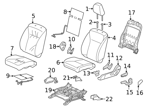 Heated Seats for 2015 Honda Fit #1