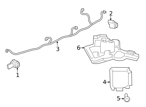 Parking Aid for 2019 Ford Transit Connect #4