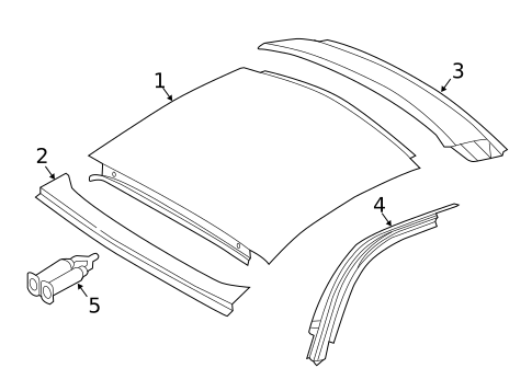 Roof & Components for 2019 Audi TT RS Quattro #0