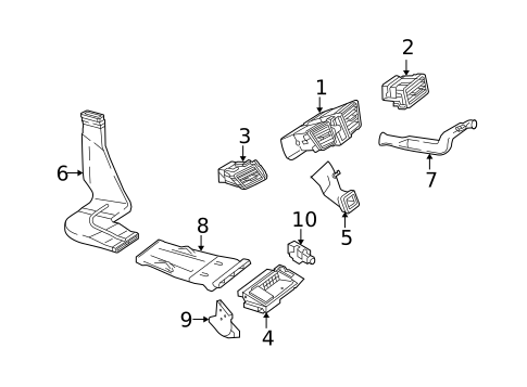 Ducts for 2016 Mercedes-Benz E63 AMG S #2