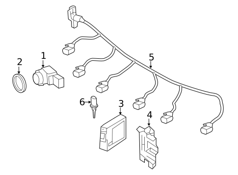 Electrical Components for 2020 Mercedes-Benz E450 #6