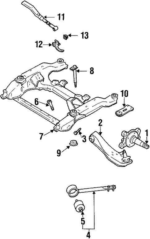 Suspension Components for 1998 INFINITI Q45 #2