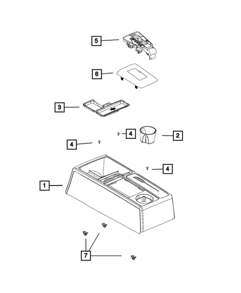 Consoles for 2013 Chrysler Town & Country #7