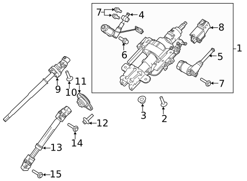Steering, Gear & Related Components for 2018 Ford F-150 #0