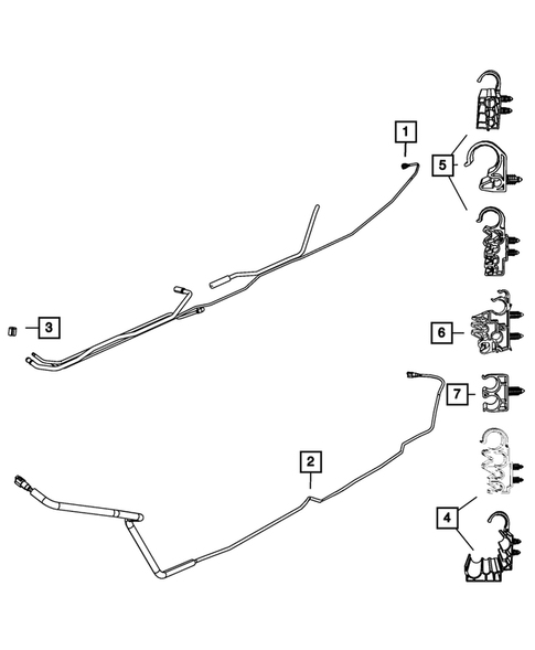 Fuel Lines for 2009 Dodge Ram 3500 #0