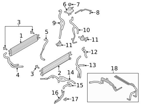 Hoses & Pipes for 2020 Ford Explorer #0