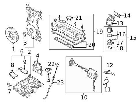 Engine Parts for 2011 Mazda CX-7 #3