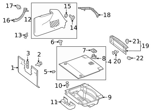 Interior Trim - Rear Body for 2021 Mercedes-Benz S63 AMG #2