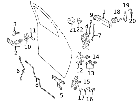 Front Door for 2013 Ram 1500 #0