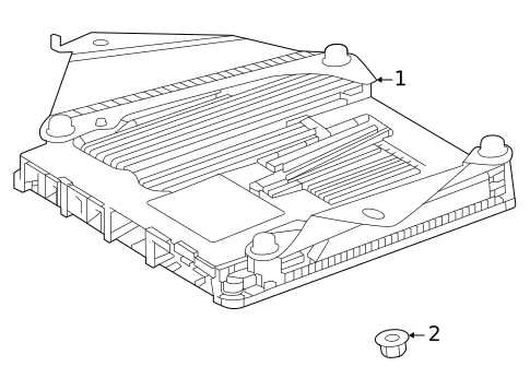 Electrical Components for 2022 Lexus NX350h #3