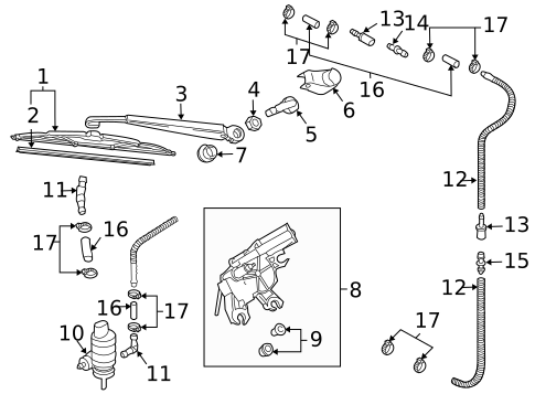 Wipers for 2003 Audi A4 Quattro #1