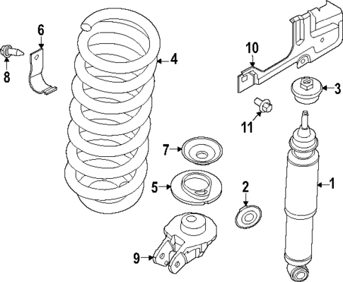 Shocks & Components for 2023 Ford F-250 Super Duty #1