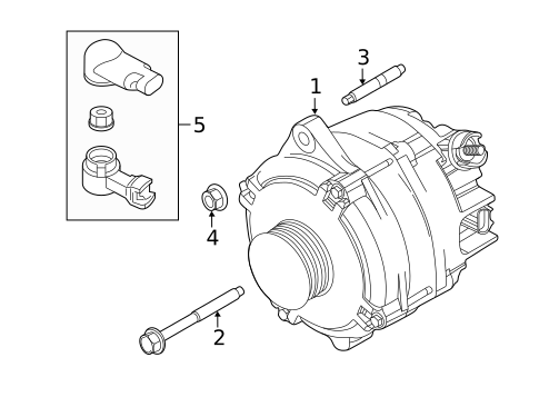 Alternator/Generator & Related Components for 2016 Ford Explorer #1