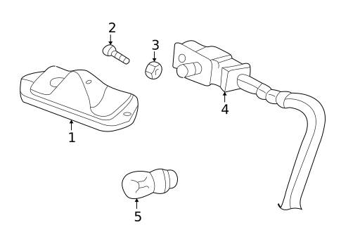 License Lamps for 2005 Buick Rainier #0