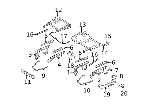 Tracks & Components for 2005 Mazda B2300 #0