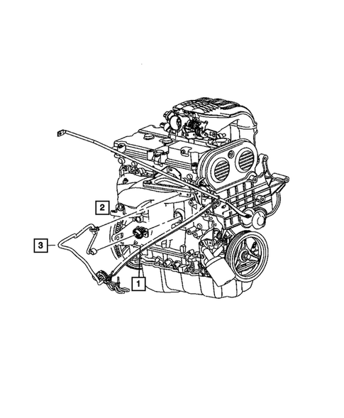 Battery Tray and Cables for 2007 Jeep Wrangler #1