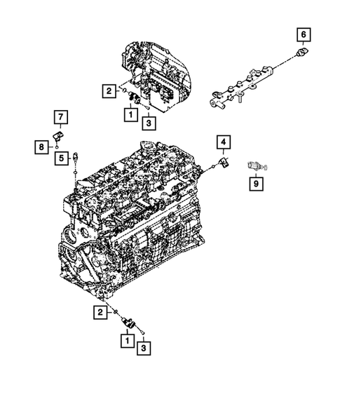 Sensors for 2016 Ram 3500 #2
