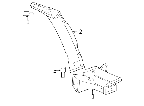 Ducts for 2008 Chevrolet Tahoe #1