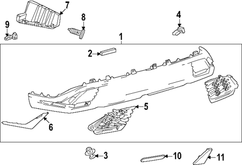 Bumper & Components - Rear for 2025 Lexus RX500h #2