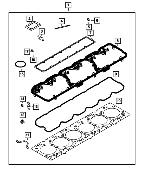 Engine Identification, Service Engines & Engine Service Kits for 2012 Ram 3500 #1