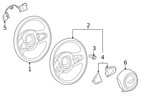 Steering Wheel & Trim for 2007 Mini Cooper #3