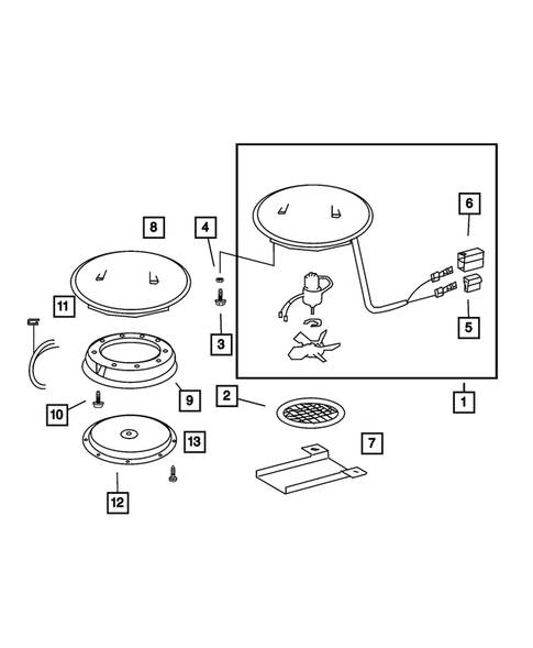 Air Ducts and Outlets for 2006 Dodge Sprinter 2500 #2
