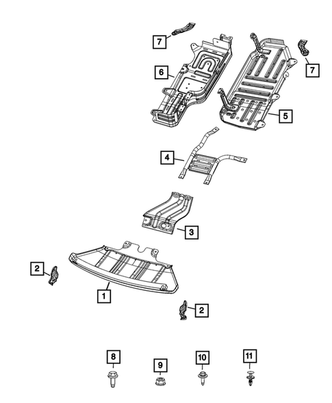 Floor Pans for 2023 Jeep Grand Wagoneer #2