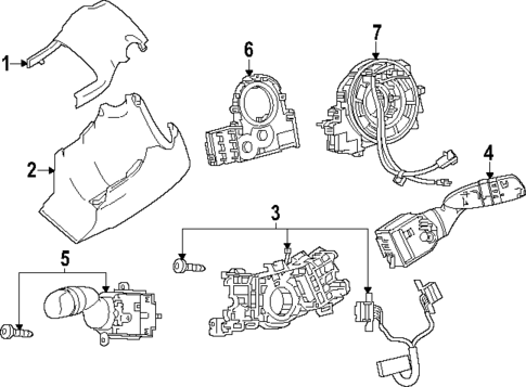 Switches for 2023 Toyota GR Corolla #1