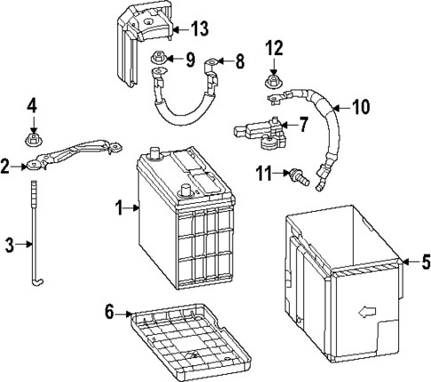 Battery for 2025 Honda CR-V #3