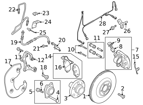 Front Brakes for 2009 Audi A5 Quattro #0