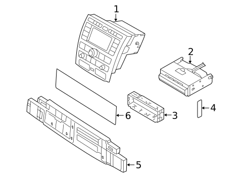 Controls for 2006 Volkswagen Phaeton #0