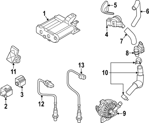 Powertrain Control for 2024 Kia Sportage #1